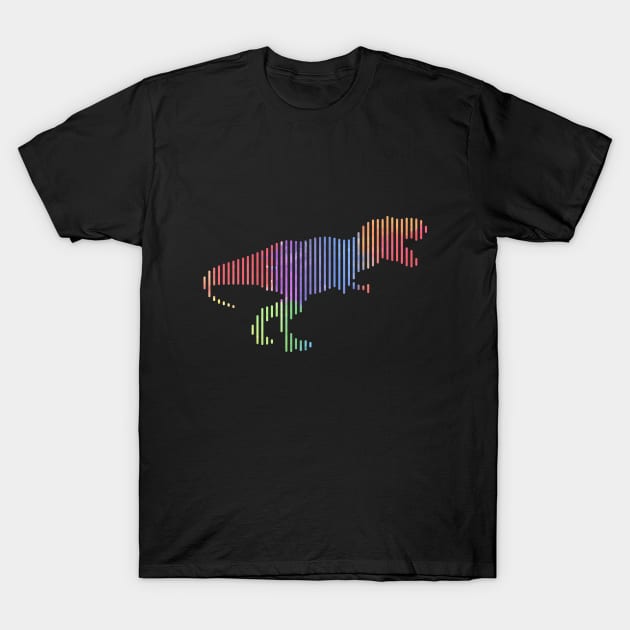 hypercolor T-Rex T-Shirt by Ben Foumen